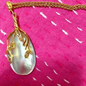 Alex Bittar pendant and gold chain